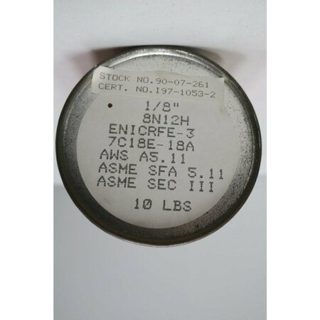 Arcos 1/8IN 14IN 10LB ELECTRODE 8N12H ENICRFE-3